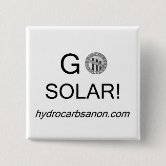 Ga Solar. Knoop Vierkante Button 5,1 Cm