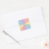 Ga Soul Vierkante Sticker (Envelop)
