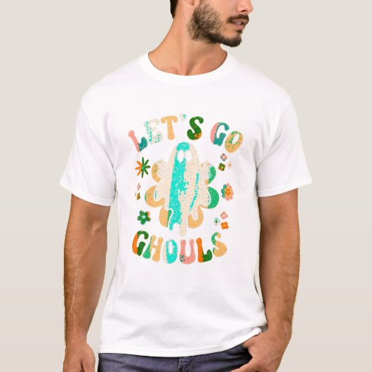 Ga Spook Halloween Geest T-shirt (Voorkant)
