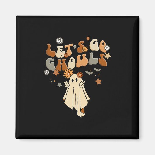 Ga spooky Halloween comfortabele herfst Magneet (Voorkant)