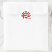 Ga Sport Doe Het Ding Win De Punten Ronde Sticker (Tas)