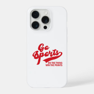 Ga Sport Doe Het Ding Win De Punten sportliefhebbe iPhone 15 Pro Case