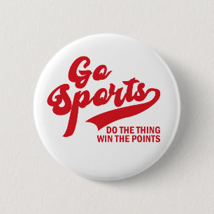 Ga Sport Doe Het Ding Win De Punten sportliefhebbe Ronde Button 5,7 Cm