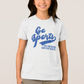 Ga Sport Doe Het Ding Win De Punten Tri-Blend Shirt (Voorkant)