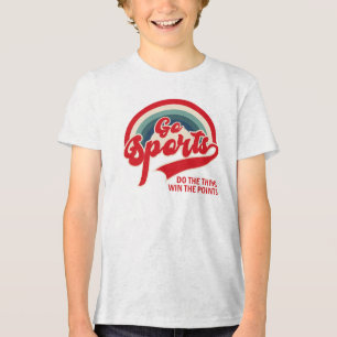 Ga Sport Doe Het Ding Win De Punten Tri-Blend Shirt