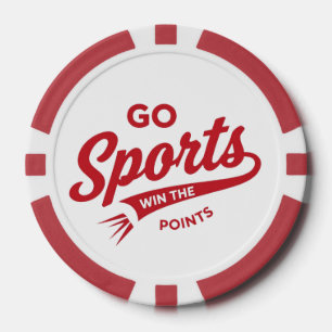 Ga Sport Punten Scoren Poker Chips