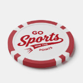 Ga Sport Punten Scoren Poker Chips (Enkel)