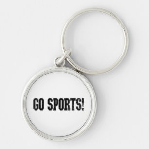 Ga sporten! Grappige Sport Fan Go Sport Sleutelhanger