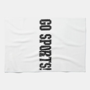 Ga sporten! Grappige  Sport Fan Go Sport Theedoek