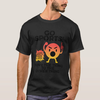 Ga sporten Verplaats het ding naar het andere ding T-shirt