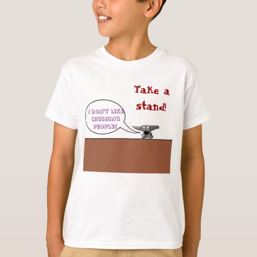 Ga staan! t-shirt (Voorkant)