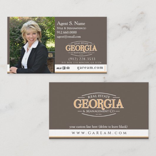 GA STANDAARD VISITEKAARTJE (Voorkant / Achterkant)