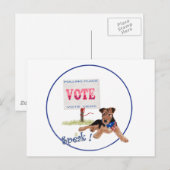 Ga stemmen briefkaart (Voorkant / Achterkant)