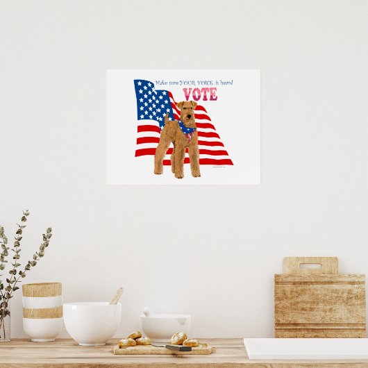 Ga stemmen poster (Keuken)