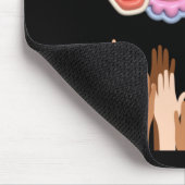 Ga stemmen Sticker Muismat (Hoek)