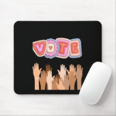 Ga stemmen Sticker Muismat (Met muis)