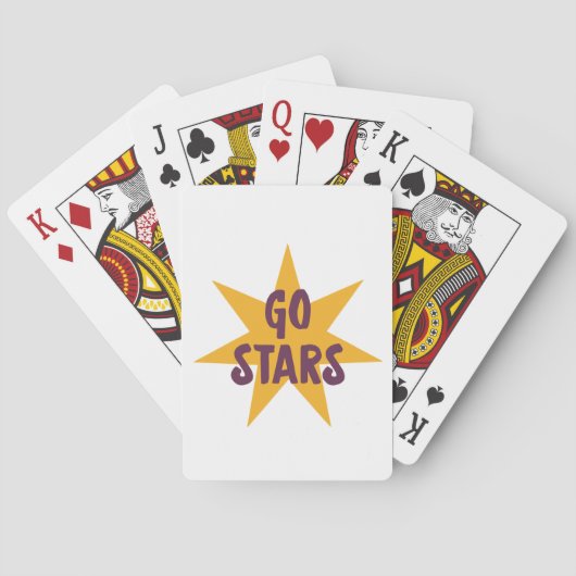 Ga Sterren Pokerkaarten (Achterkant)