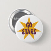 Ga Sterren Ronde Button 5,7 Cm (Voorkant /achterkant)