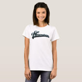 Ga stroomafwaarts Slogan Women's T-Shirt (Voorkant volledig)