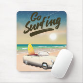 Ga surfen Reisposter! Muismat (Met muis)