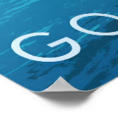 Ga Surfen Reisposter Poster (Hoek)