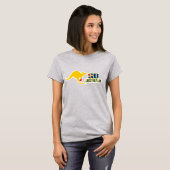 Ga t-shirt van de kangoeroedames van Australië de (Voorkant volledig)