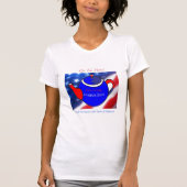 Ga Tea Party! Vlag T-shirt (Voorkant)