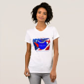 Ga Tea Party! Vlag T-shirt (Voorkant volledig)