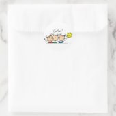 Ga Team Juichende Sticker (Tas)