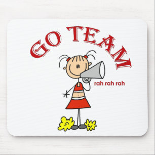 Ga Team Rah Rah Rah T-shirts en Cadeaus Muismat