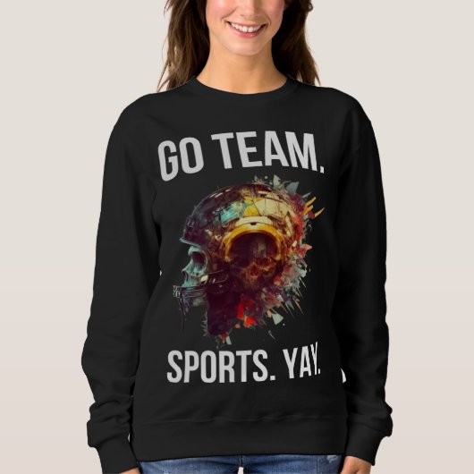 Ga Team Sporten Hoera 4 Trui (Voorkant)