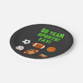 Ga Team Sports Yay! Papieren Bordje (Gekanteld)