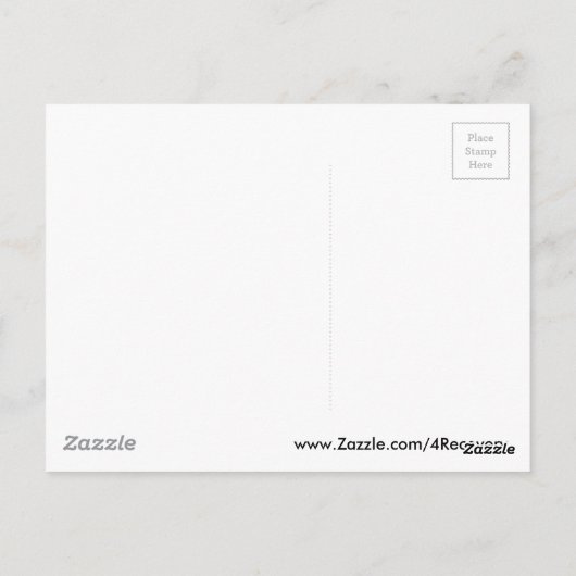 Ga terug briefkaart (Achterkant)