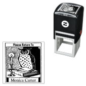 Ga terug naar boek Bibliophile Rubber Stamp Zelfinktende Stempel (In situ)