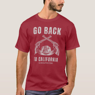 Ga terug naar Californië Conservative Republican T-shirt