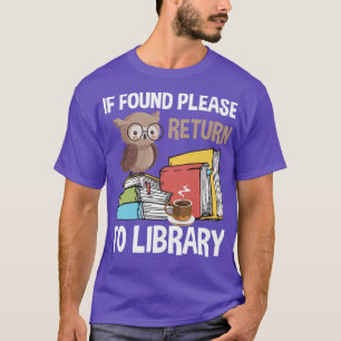 Ga terug naar de bibliotheek t-shirt
