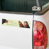 Ga terug naar de blokkering bumpersticker (Op Truck)