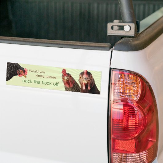 Ga terug naar de blokkering bumpersticker (Op Truck)