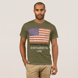 Ga terug waar je vandaan kwam - Mannen Shirt