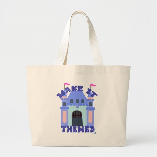 Ga Themagethema Castle Park Pret maken  Grote Tote Bag (Voorkant)