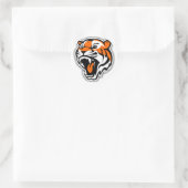 GA TIGERS! RONDE STICKER (Tas)