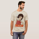 Ga Trixie Go! - Retro Speed Racer Cartoon Comic T-shirt (Voorkant volledig)