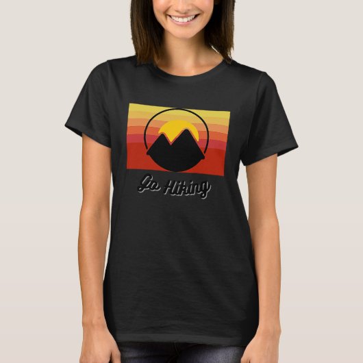 Ga tussen de bergen lopen t-shirt (Voorkant)