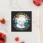 Ga uit de weg, freaking loser, Moody Cat Uitnodigi Servet (Insitu)