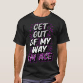 Ga uit de weg Ik ben Ace Trendy Asexual Pride T-shirt (Voorkant)