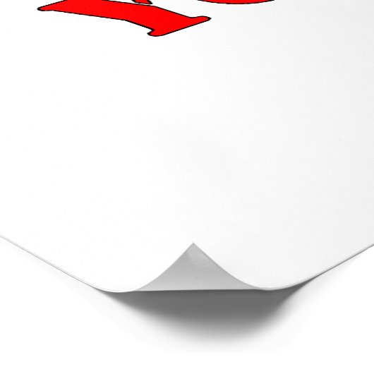 Ga uit je Comfort Zone! Poster (Hoek)