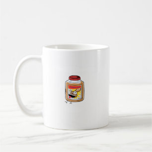 Ga uit je dak, pindakaas thema koffiemok