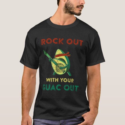 Ga uit met je Guac Out T-shirt (Voorkant)