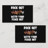 Ga uit met je kudde 210 visitekaartje (Voorkant / Achterkant)