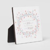 Ga uit met Joy - Isaiah 55:12 Fotoplaat (Voorkant)